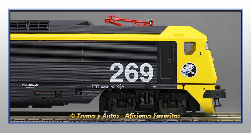 Locomotora eléctrica Serie 269-604-5 "Gato Montés" - Renfe